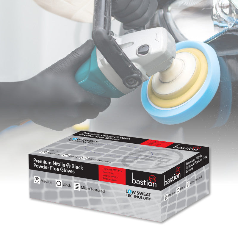 Bastion Premium Nitrile Disposable Gloves