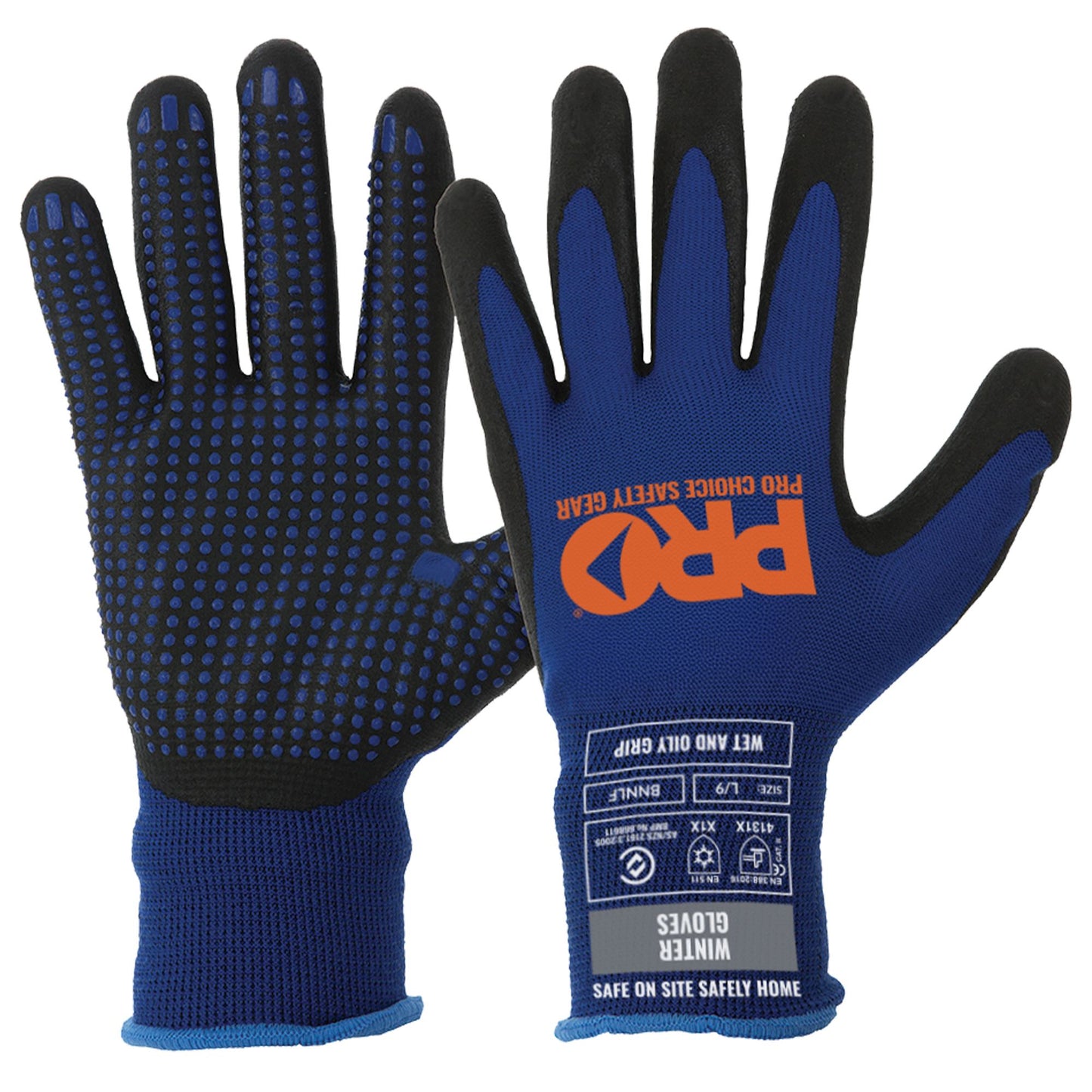 Prosense Dexifrost Nylon/Nitrile Winter Gloves