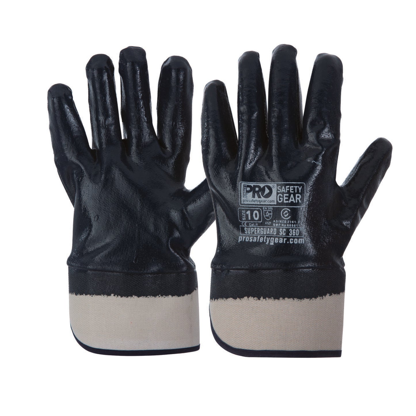Prochoice Superguard Nitrile Blue Gloves