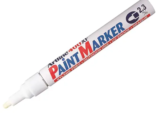 Artline Paint Market Medium Point White