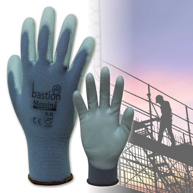 Bastion Messina Polyurethane/Nylon Gloves