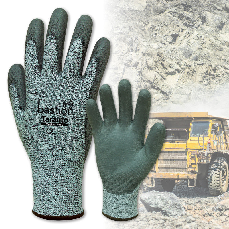 Bastion Taranto Cut-5 Polyurethane Gloves