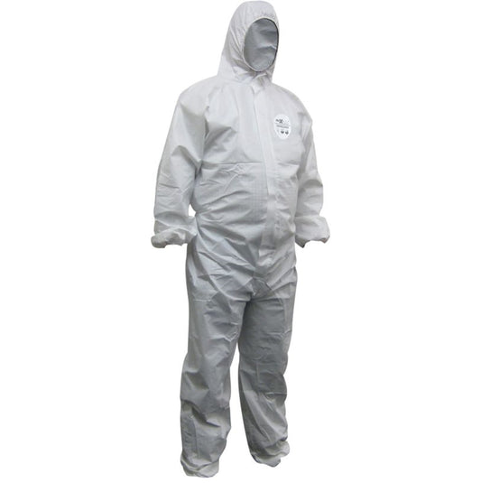 Maxisafe Chemguard White SMS Coveralls Type 5/6