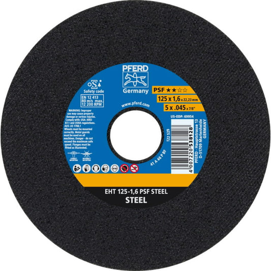Pferd Cutting Discs Various Sizes
