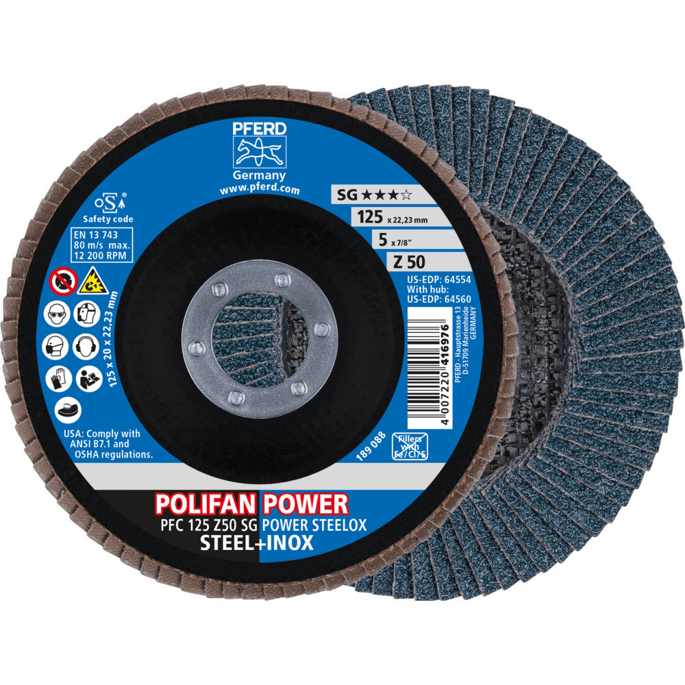 Pferd Flap Disc Polifan Various Sizes