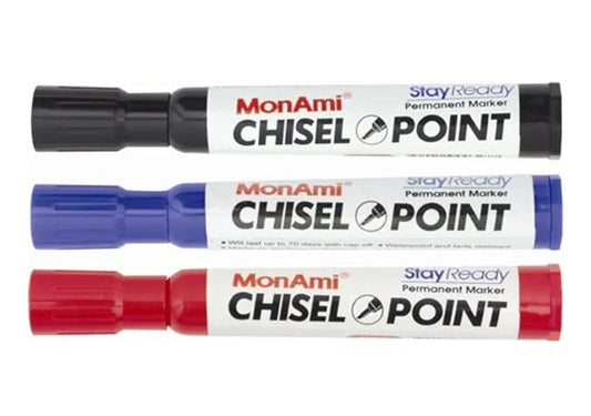 Stay Ready Chisel Point Marker Black