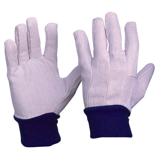 Pro Cotton Drill Knit Wrist Gloves