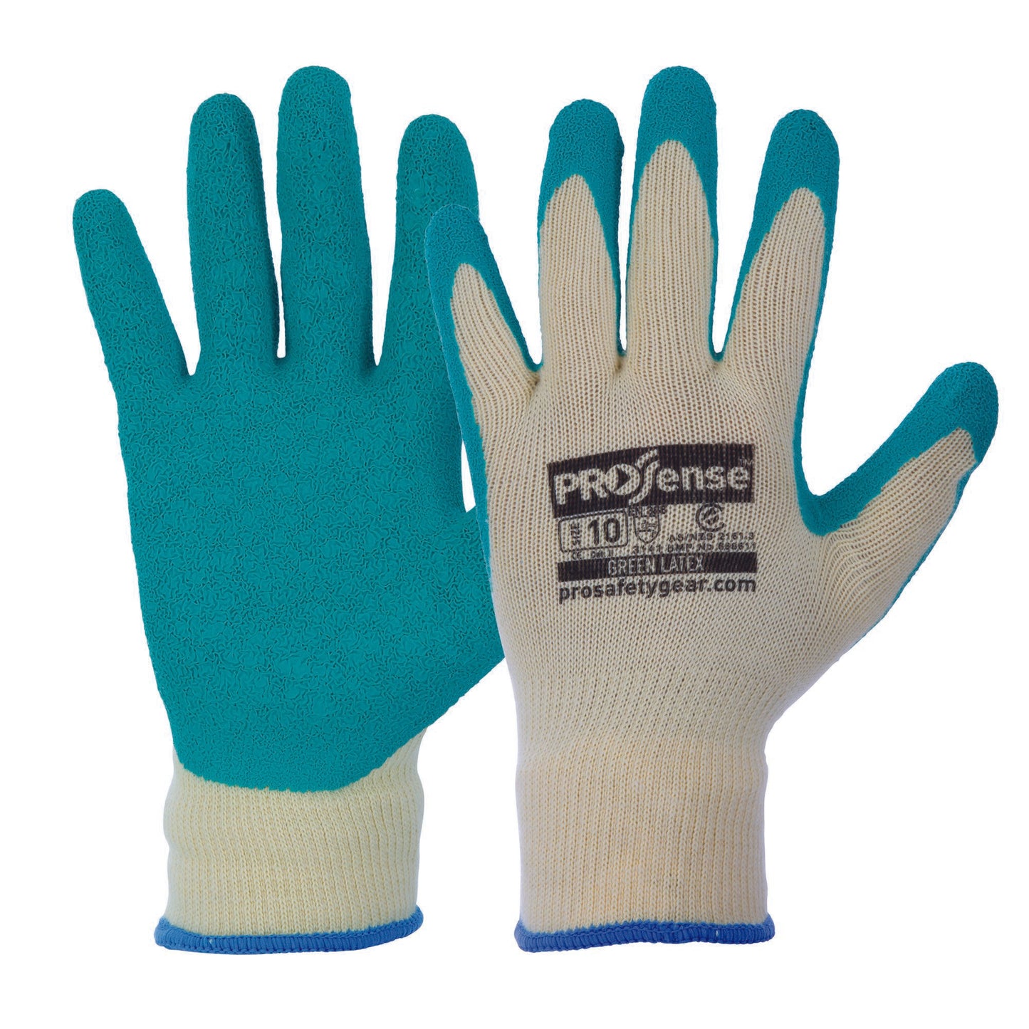 Prosense Diamond Grip Latex Gloves