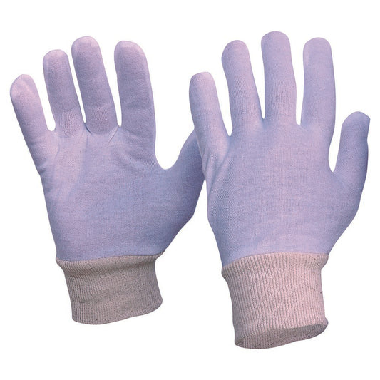 Pro Poly/Cotton Interlock Knit Wrist Gloves