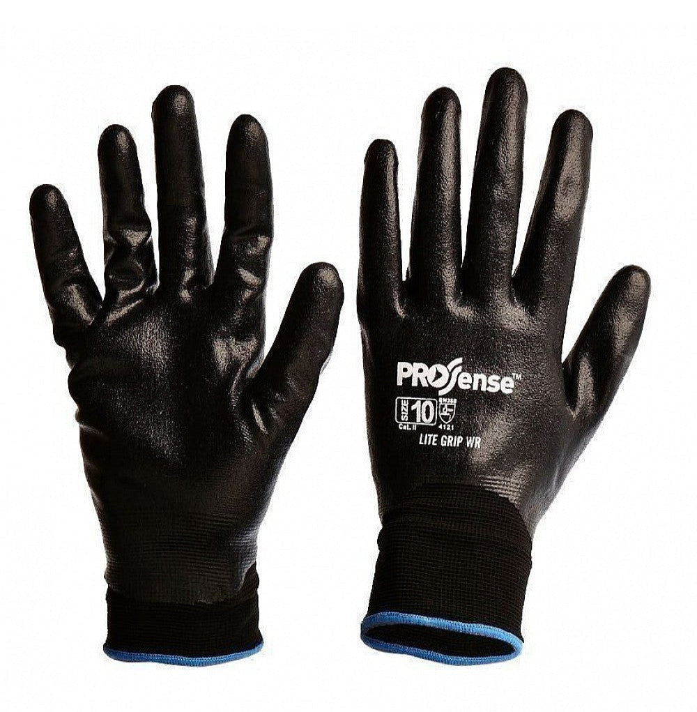 Prosense Lite Grip Nylon/Nitrile Water Resistant Gloves